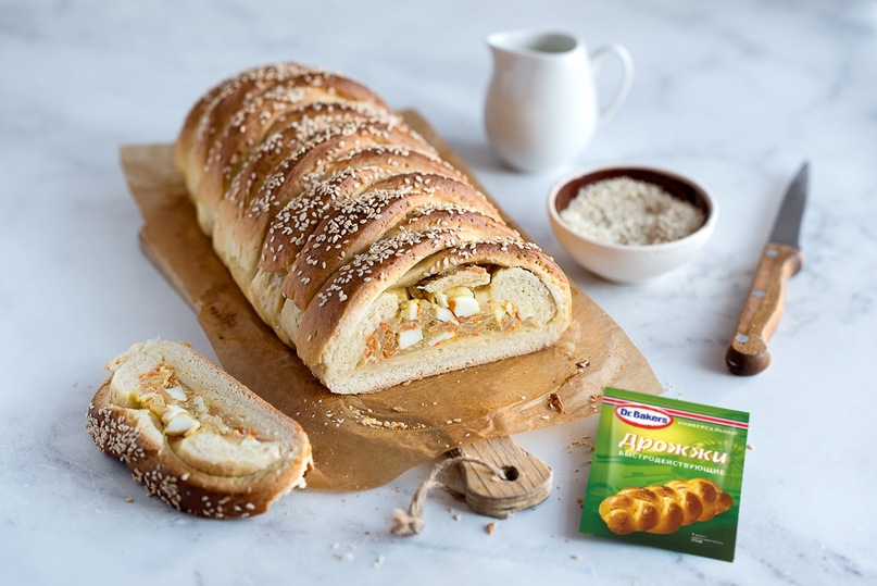 Вишнёвый торт с заварным кремом