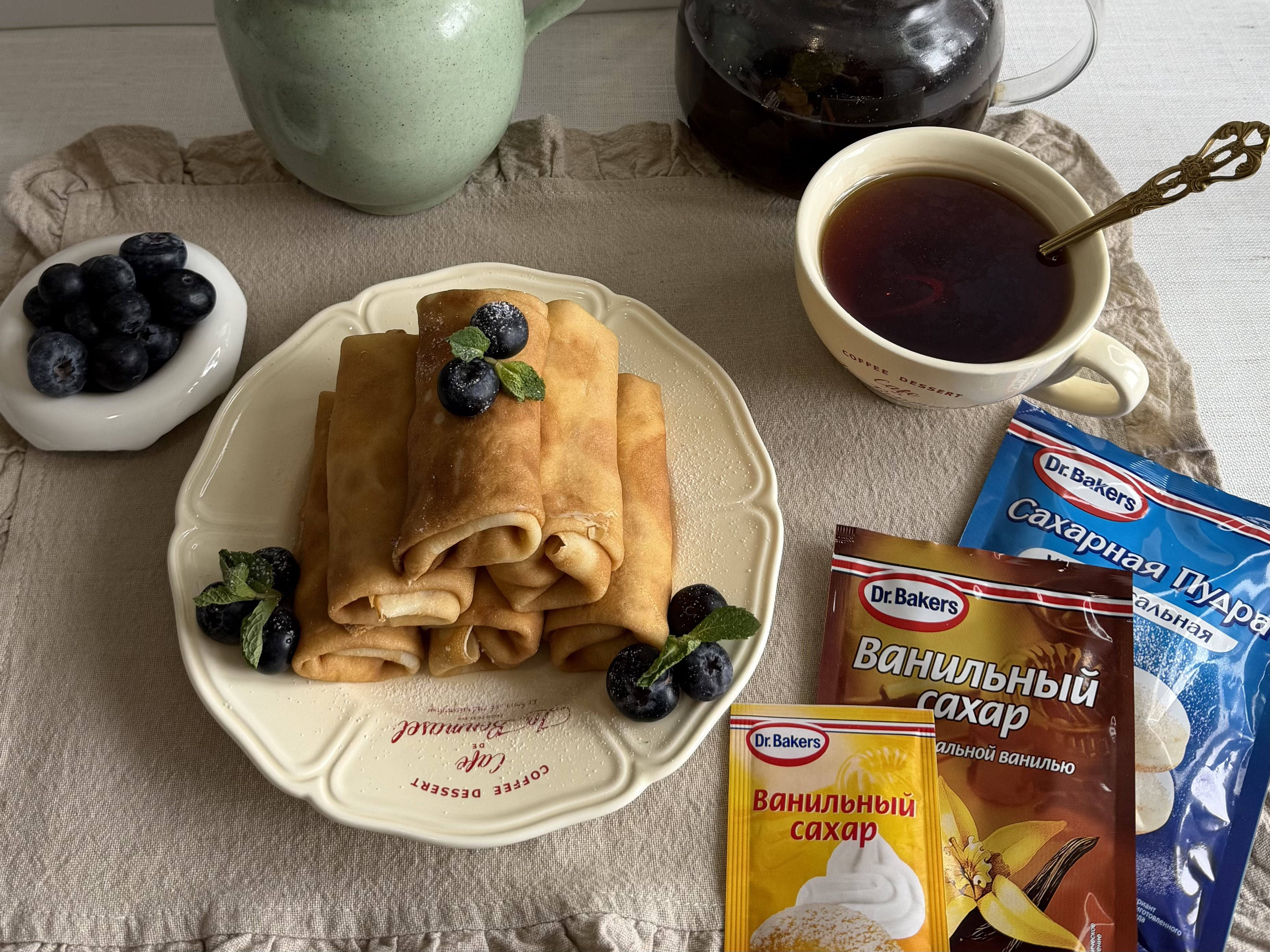 Вишнёвый торт с заварным кремом