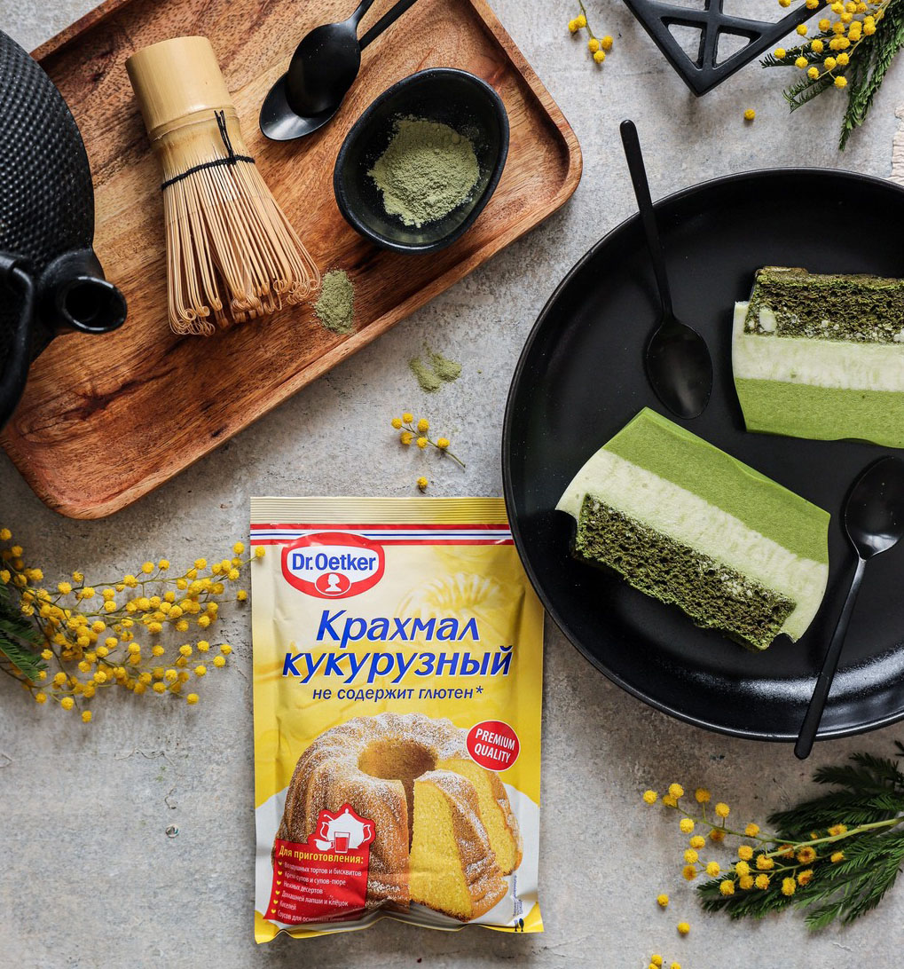 Вишнёвый торт с заварным кремом