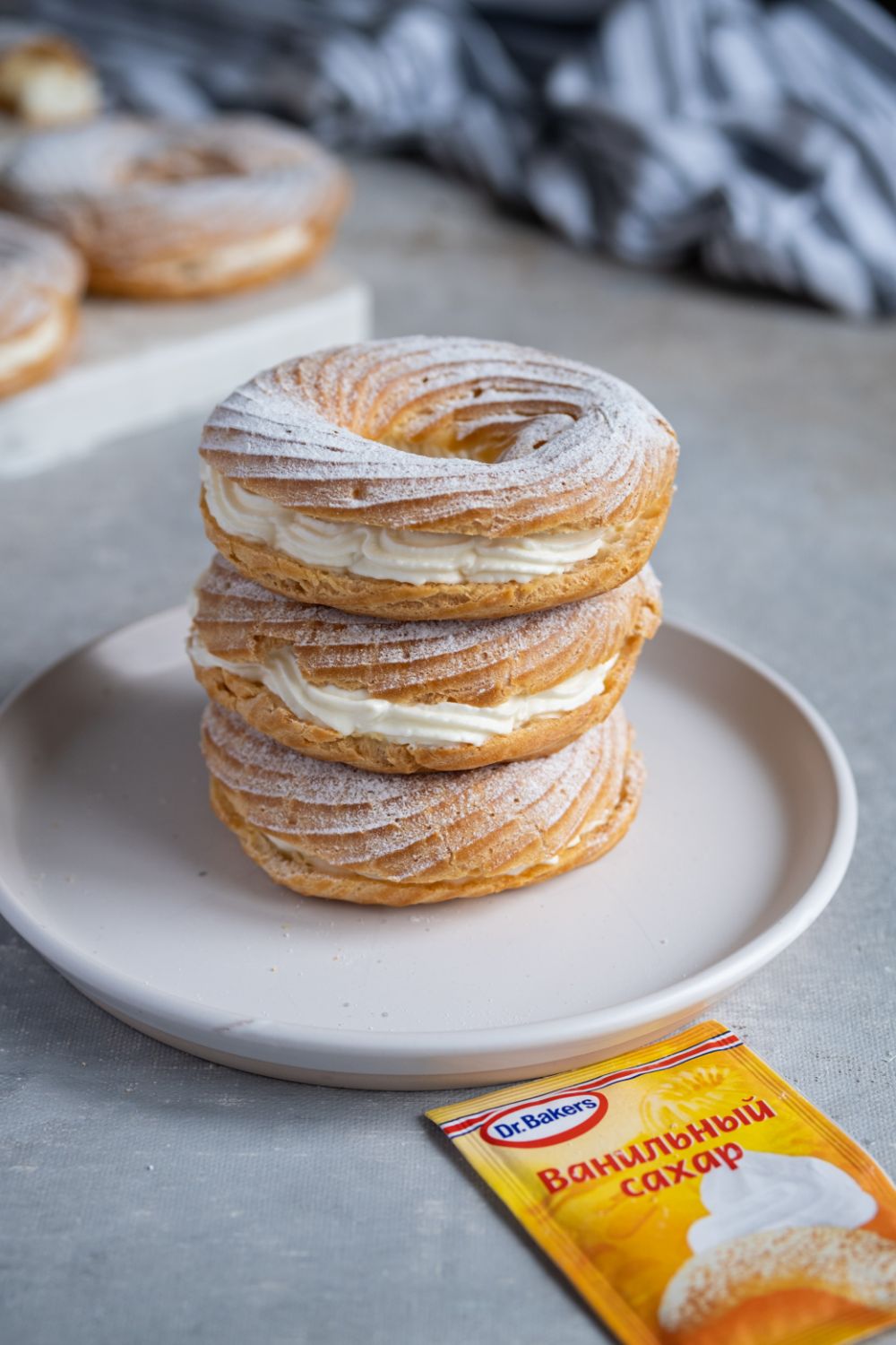 Вишнёвый торт с заварным кремом